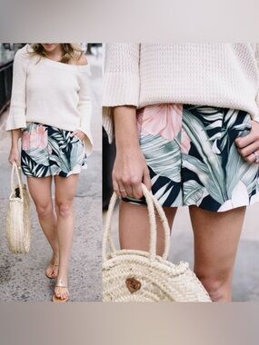 ANN TAYLOR | Floral Prints Shorts